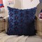 4th of July Pillow Covers 18x18 inch Set of 2 4th of July Decor Red Embroidery Star Decoration Soft Plush Faux Fur Jacquard Throw Pillows Independence Day Decorations for Home Sofa